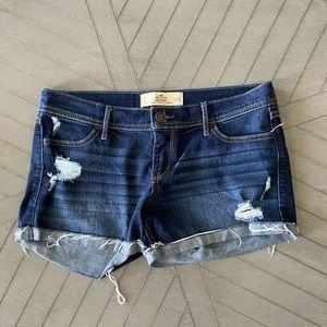 Hollister Midi Jean Shorts
